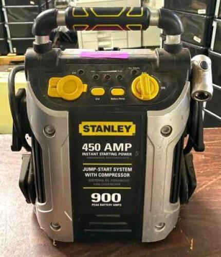 STANLEY 450A JUMP-START SYSTEM WITH COMPRESSOR