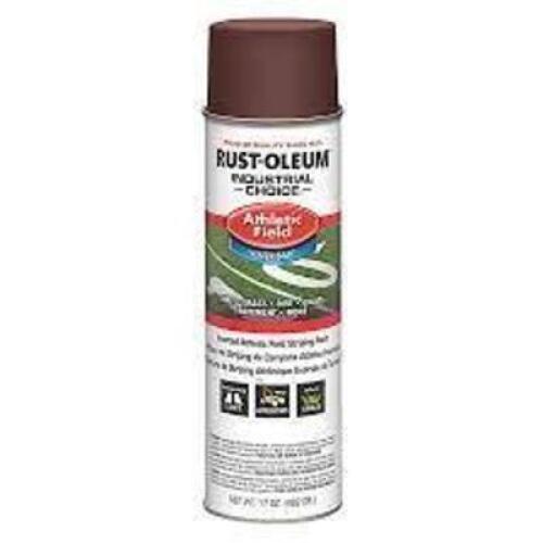 DESCRIPTION: (6) ATHLETIC FIELD STRIPING PAINT BRAND/MODEL: RUST-OLEUM #318196 INFORMATION: MAROON SIZE: 20 OZ RETAIL$: $10.41 EA QTY: 6