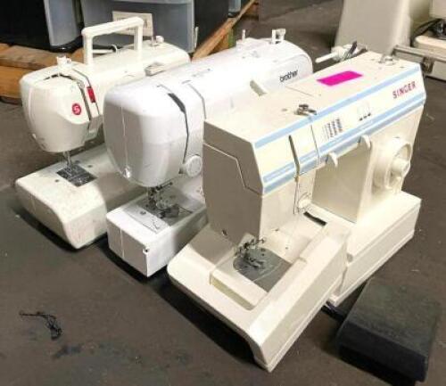 (3) SEWING MACHINES