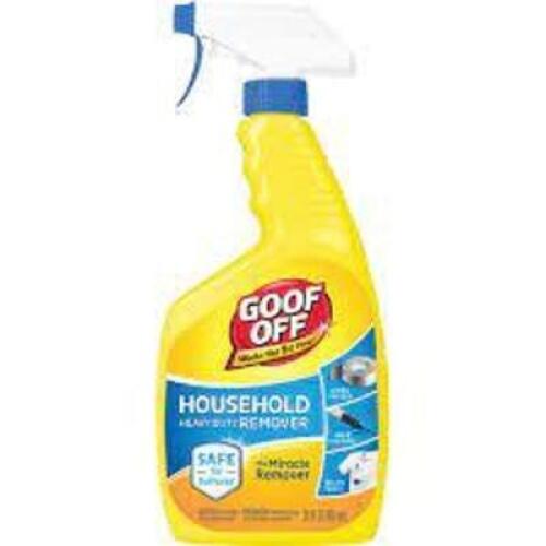 DESCRIPTION: (1) MARK AND STAIN REMOVER BRAND/MODEL: GOOF OFF SIZE: 22 FL OZ RETAIL$: $12.78 EA QTY: 1