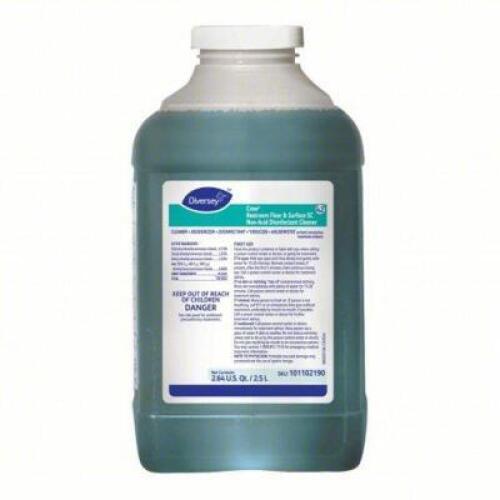 DESCRIPTION: (2) CLEANER AND DISINFECTANT FOR USE WITH CREW CHEMICAL DISPENSER BRAND/MODEL: DIVERSEY #56HU80 SIZE: 2.64 US QT RETAIL$: $390.00 TOTAL Q