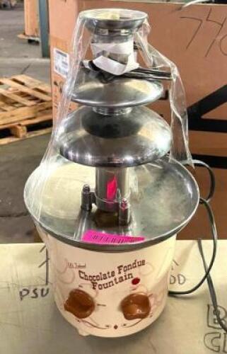 OLD FASHIONED CHOCOLATE FONDUE FOUNTAIN