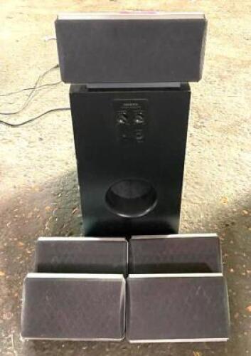 ONKYO SPEAKER SYSTEM WITH SUBWOOFER