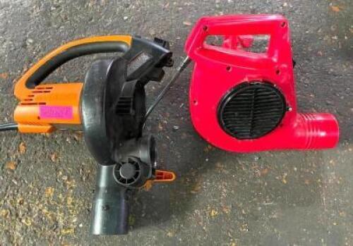 CRAFTSMAN AND WORX BLOWERS