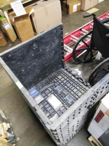 DESCRIPTION: (1) 3 SIDED SHIPPING CRATEBRAND/MODEL: MUST COME INSPECTSIZE:&nbsp; APPROX 30" X 32" X 34"QTY: 1