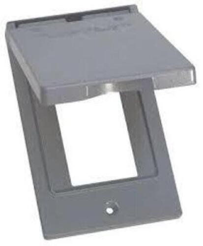 DESCRIPTION: (2) CASES OF (20) METAL VERTICAL GFCI COVER BRAND/MODEL: SIGMA #3614244 INFORMATION: GRAY RETAIL$: $8.50 PER COVER QTY: 2