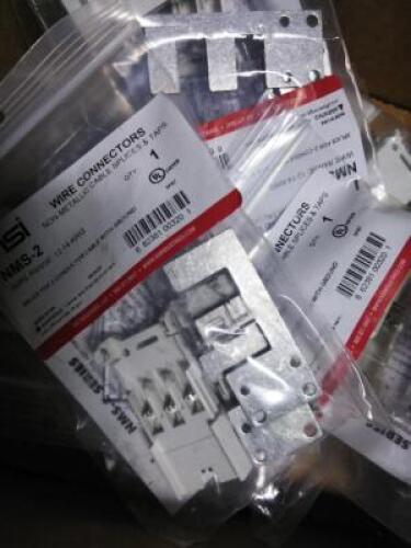 DESCRIPTION: (6) NMS-2 WIRE CONNECTORS, CABLE SPLICES AND TAPS BRAND/MODEL: NSI INFORMATION: SPLICE FOR 2-CONDUCTOR CABLE WITH GROUND SIZE: NON-METALL