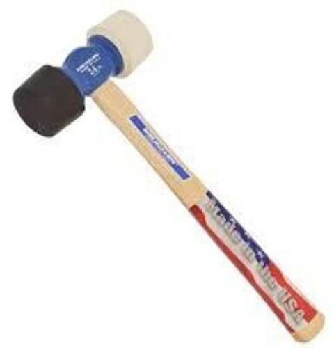 DESCRIPTION: (1) RUBBER MALLET BRAND/MODEL: VAUGHAN INFORMATION: WOODEN HANDLE SIZE: 24 OZ RETAIL$: $20.99 EA QTY: 1