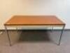 DESCRIPTION (7) 60" X 30" METAL FRAMED OFFICE DESK W/ SING DRAWER BRAND/MODEL DA-LITE LOCATION ROOM #113 THIS LOT IS SOLD BY THE PIECE QUANTITY 7 - 2