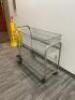 DESCRIPTION 2-TIER WIRE PUSH CART LOCATION MAIN LOBBY SIZE 36" X 16" QUANTITY 1 - 3