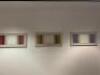 DESCRIPTION 3-PIECE FRAMED WALL DECOR LOCATION MAIN LOBBY SIZE 36" X 18" THIS LOT IS ONE MONEY QUANTITY 1 - 2