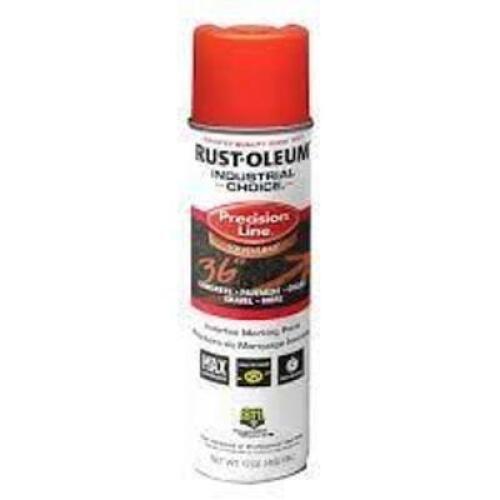 DESCRIPTION: (6) INVERTED LINE MARKING PAINT BRAND/MODEL: RUST-OLEUM INFORMATION: PEACH SIZE: 20 OZ RETAIL$: $16.48 EA QTY: 6
