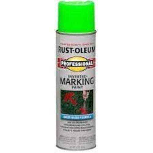 DESCRIPTION: (6) LINE MARKING PAINT BRAND/MODEL: RUST-OLEUM INFORMATION: GREEN SIZE: 17 OZ RETAIL$: $10.49 EA QTY: 6