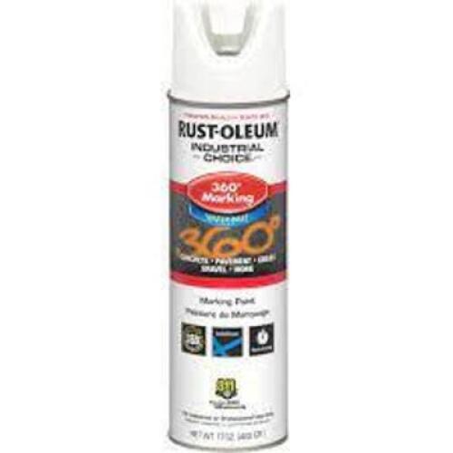 DESCRIPTION: (6) LINE MARKING PAINT BRAND/MODEL: RUST-OLEUM INFORMATION: WHITE SIZE: 17 OZ RETAIL$: $10.49 EA QTY: 6