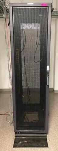 DESCRIPTION DELL RML NETSHELTER SX 42U SERVER RACK BRAND/MODEL DELL RML LOCATION BASEMENT SERVER ROOM SIZE 19" RACK SIZE QUANTITY 1