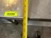 48" X 22" STAINLESS TABLE W/ 6" BACK SPLASH - 3