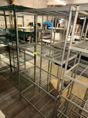 36" X 18" FOUR TIER WIRE SHELF