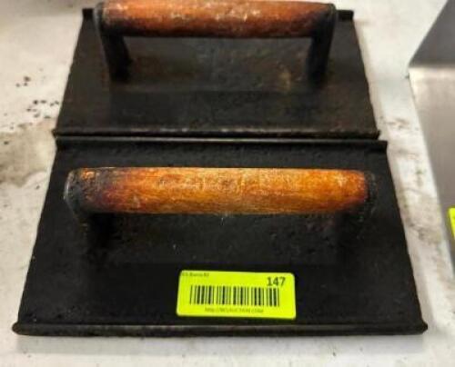 (2) STEAK PRESSES