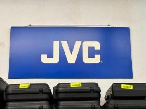 "JVC" SIGNAGE