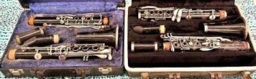 (2)- BUNDY CLARINETS