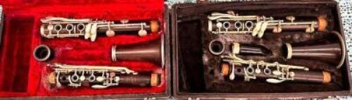 (2)- NORMANDY WOOD CLARINETS