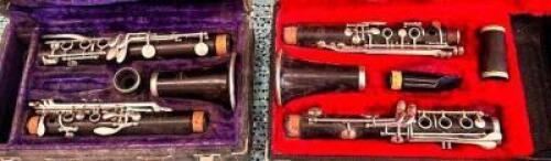 (2)- NORMANDY WOOD CLARINETS