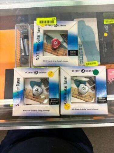 (3) - STROBE ON STRING TUNING DEVICES