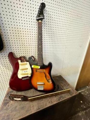 ASSORTED ELECTRIC GUITAR PARTS