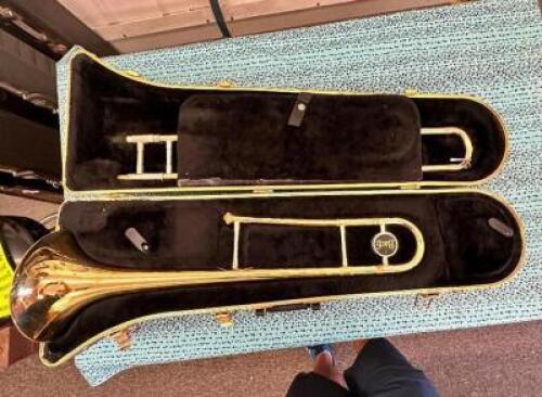 BACH TROMBONE WITH CASE