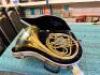 OLDS AMBASSADOR SINGLE FRENCH HORN WITH CASE - 6