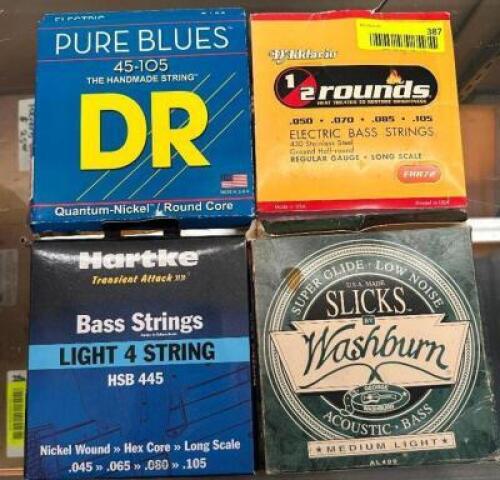 (4) - CT. SET OF PREMIUM GUITAR STRINGS