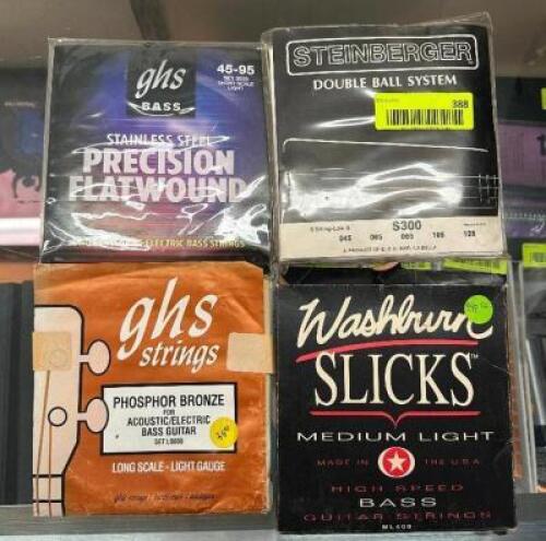 (4) - CT. SET OF PREMIUM GUITAR STRINGS