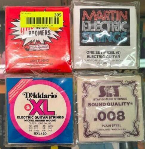(4) - CT. SET OF PREMIUM GUITAR STRINGS
