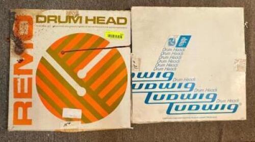 (2) - REPLACEMENT DRUM HEADS