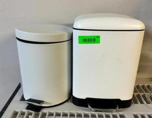 (2)- TRASH CANS