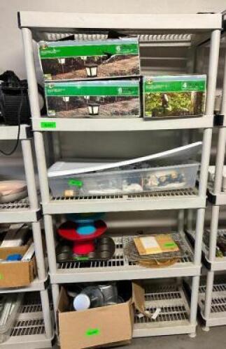 5 TIERED PLASTIC SHELF