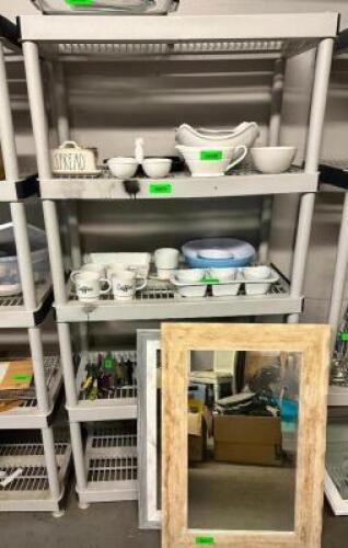 5 TIERED PLASTIC SHELF