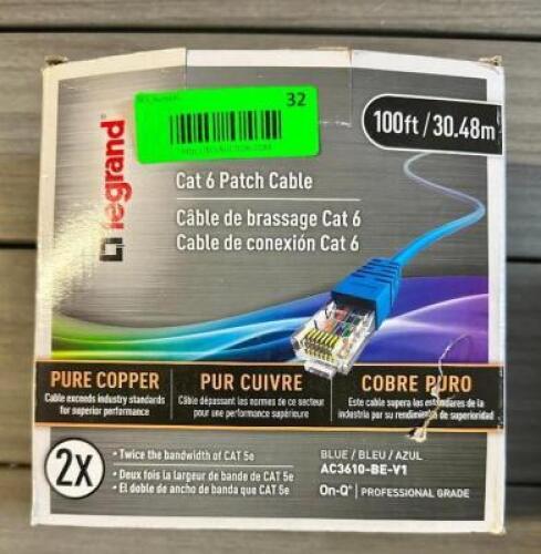 100FT CAT 6 PATCH CABLE