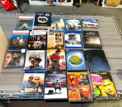 LOT OF DVD'S