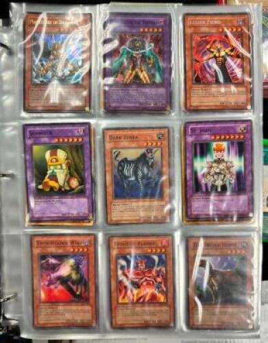 BOOK OF YU-GI-OH CARDS