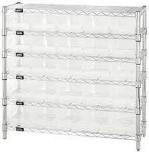 DESCRIPTION: (1) SHELVING UNIT BACK AND SIDE KIT BRAND/MODEL: QUANTUM STORAGE #CL12X36 SIZE: 12" X 36" RETAIL$: $498.69 EA QTY: 1