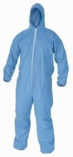 DESCRIPTION: (25) COVERALLS, FLAME RESISTANT BRAND/MODEL: KLEENGUARD #4532501 INFORMATION: BLUE SIZE: 2XL RETAIL$: $264.99 TOTAL QTY: 25