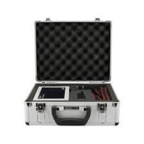 DESCRIPTION: (1) BRIEFCASE STYLE HARD PROTECTIVE CASE WITH FOAM BRAND/MODEL: AGILENT INFORMATION: BLACK WITH SILVER RETAIL$: $583.00 EA QTY: 1