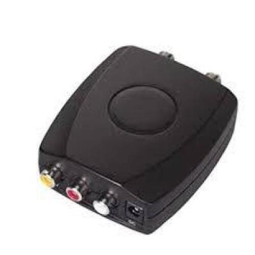 DESCRIPTION: (18) COMPACT RF MODULATOR BRAND/MODEL: RCA #CRF907 INFORMATION: BLACK RETAIL$: $23.95 EA QTY: 18