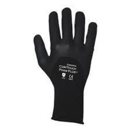 DESCRIPTION: (12) PAIRS OF SAND GRIP WORK GLOVES BRAND/MODEL: CORDOVA, COR-TOUCH #4121 INFORMATION: BLACK SIZE: XS RETAIL$: $344.28 TOTAL QTY: 12