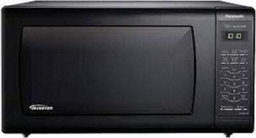 DESCRIPTION: (1) COUNTERTOP MICROWAVE BRAND/MODEL: PANASONIC INFORMATION: BLACK RETAIL$: $159.00 EA QTY: 1