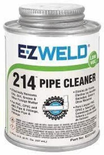 DESCRIPTION: (6) PIPE CLEANER BRAND/MODEL: EZ WELD 214 SIZE: 8 OZ RETAIL$: $7.48 EA QTY: 6