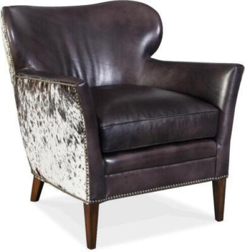 LEATHER CLUB CHAIR