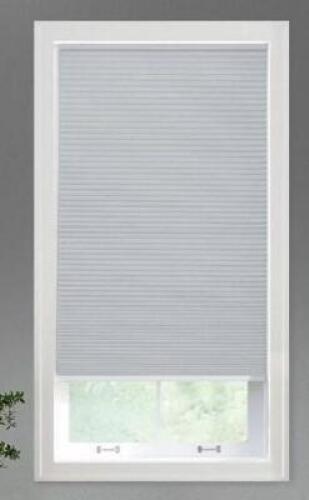 (3)- WHITE CORDLESS BLINDS