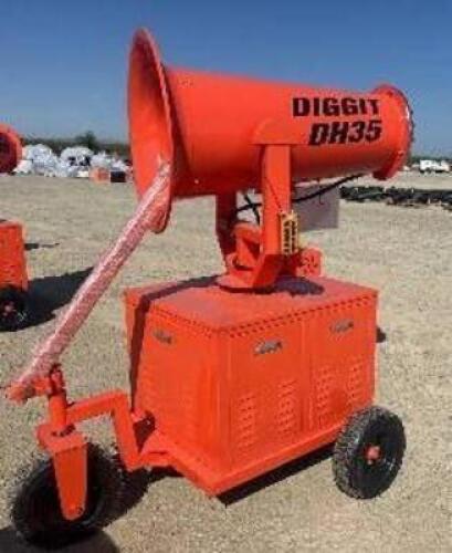 DIGGIT INDUSTRIAL DH35 DUST CONTROL MIST FAN